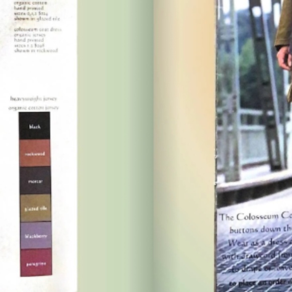 Blue Fish RARE dress Colosseum Coat in Glazed Tile Sz 2? - Picture 6 of 12